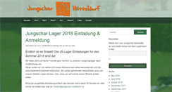 Desktop Screenshot of jungschar-huetteldorf.at